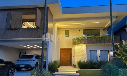 Casa em condomínio fechado com 4 quartos à venda na rua rachel de queiroz, barra da tijuca, rio de janeiro, 792 m2 por r$ 9.500.000