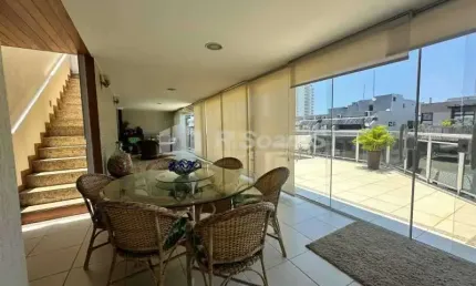 Apartamento com 4 quartos à venda na avenida comandante júlio de moura, barra da tijuca, rio de janeiro, 326 m2 por r$ 3.300.000