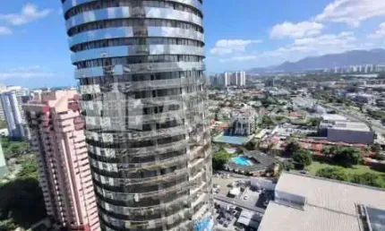 Apartamento com 1 quarto à venda na avenida das américas, barra da tijuca, rio de janeiro, 38 m2 por r$ 400.000