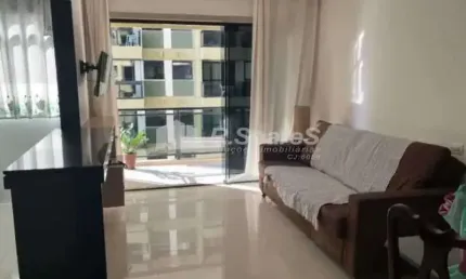 Flat com 1 quarto à venda na avenida lúcio costa, barra da tijuca, rio de janeiro, 57 m2 por r$ 850.000