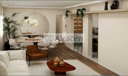 Apartamento Edifício Açucena todo reformado no Bigorrilho com  125m²  - 2 quartos sendo 1 suíte com closet!