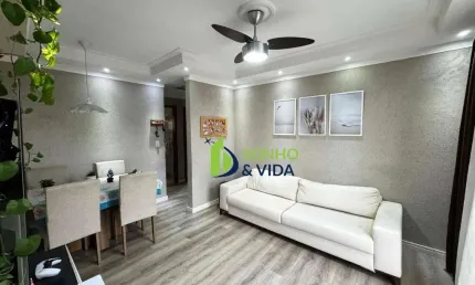 Apartamento com 2 dormitórios à venda, 68 m² por r$ 215.000 - jardim paulicéia - campinas/sp
