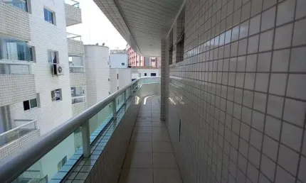 Apartamento com 3 quartos à venda em guilhermina, praia grande , 80 m2 por r$ 850.000