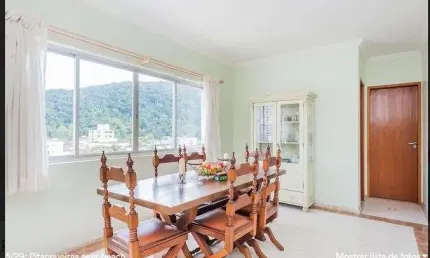 Apartamento com 3 quartos à venda na vila maia, guarujá , 158 m2 por r$ 800.000