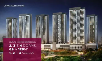 Apartamento com 2 quartos à venda no Jardim Vazani, São Paulo , 69 m2 por R$ 484.557