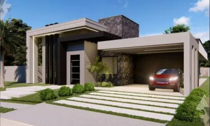 Casa de alto padrão no Condomínio Shambala 3 em Atibaia/SP - Aceita Financiamento Bancário