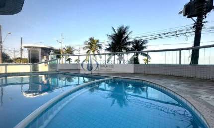 Lindo Apartamento 1 dormitorio,1 suíte, 1 vaga com vista para o Mar