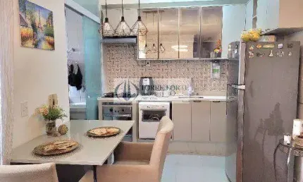 Lindo apartamento 2 dormitórios, 1 vaga com lazer completo no Baeta Neves
