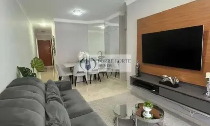Lindo apartamento 3 dormitorios,1 suíte, 2 vagas com lazer completo