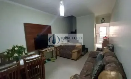 Lindo sobrado 2 dormitórios, 1 suíte e 2 vagas em São  Mateus