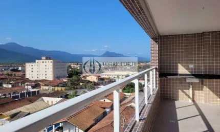 Maravilhoso apartamento 2 dormitórios, 1 suite,1 vaga de frente para o Mar