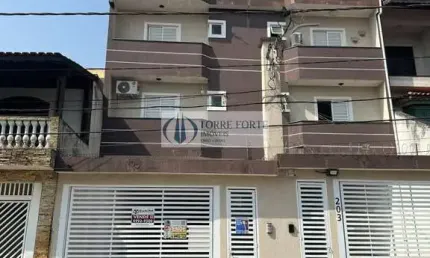 Apartamento 2 dormitórios 1 suíte 1 vaga  vila aquilino santo andré