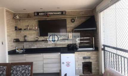 Apartamento com 3 dormitórios, 1 suíte, varanda gourmet na Vila Formosa