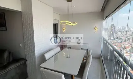 Lindo apartamento 2 dormitórios 1 suíte, 1 vaga na Mooca porteira fechada