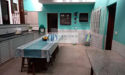 Maravilhoso Sobrado 3 dormitórios,3 suítes,2 vagas 
 edícula , área gourmet