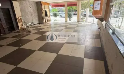 Ótimo salão comercial para locação com 149 m² na vila regente feijó .