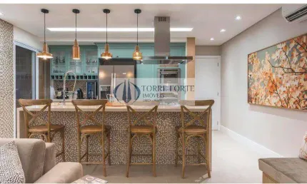 Maravilhoso apartamento 2 dormitórios, 1 suíte, 2 vagas varanda gourmet