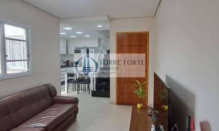 Apartamento Cobertura 2 dormitórios, 2 vagas de garagem em Santo André