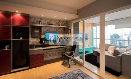 Lindo Apartamento Tipo Studio com 1 vaga Todo Mobiliado na Vila Mariana