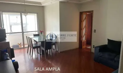 Apartamento Amplo com 4 dormitórios, 2 vagas de garagem em São Bernardo