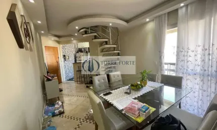 Apartamento cobertura, 2 dormitórios, 2 vagas, no Jardim ;Vila Formosa
