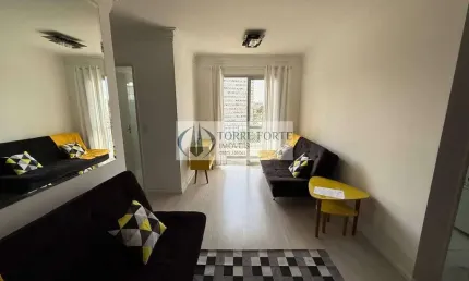 Lindo Apartamento Mobiliado 2 Dormitórios 1 Vaga na Vila Prudente