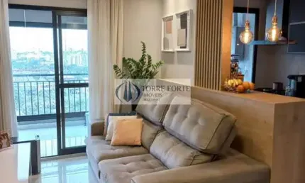 Lindo apartamento mobiliado 2 dormitórios suíte, 1 vaga na vila matilde