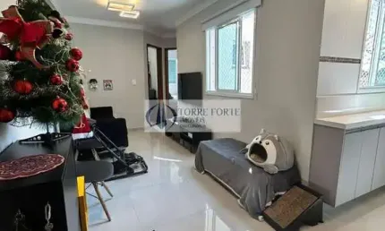 Apartamento Cobertura 2 Dormitórios, 2 Vagas de Garagem em Santo André