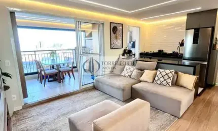 Belo apartamento 2 suítes, 1 vaga e lazer completo no brás