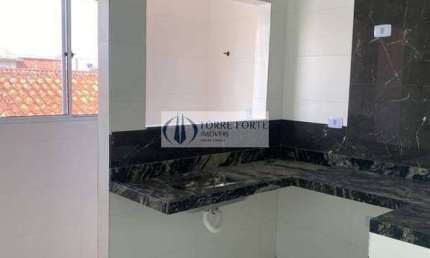 Sobrado novo em condominio com 2 quartos 1 vaga na Vila Tupi Praia Grande
