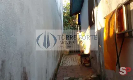 Terreno para construção com casa antiga - 140 m² - Parque Oratório - SAndré