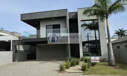 Sobrado em condominio com 4 suites 4 vagas , piscina em atibaia