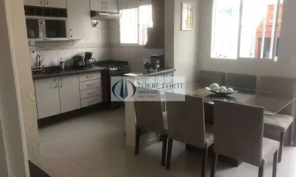 Lindo sobrado com 3 dormitorios 1 suite 2 vagas na vila graciosa .
