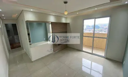 Lindo apartamento 2 dormitórios, 1 vaga em sto. andré