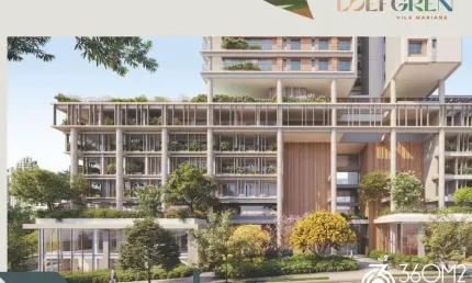 Apartamento para venda em são paulo, vila clementino, 3 dormitórios, 3 suítes, 5 banheiros, 2 vagas