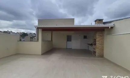 Cobertura para Venda em Santo André, Vila Gilda, 2 dormitórios, 1 suíte, 2 banheiros, 2 vagas