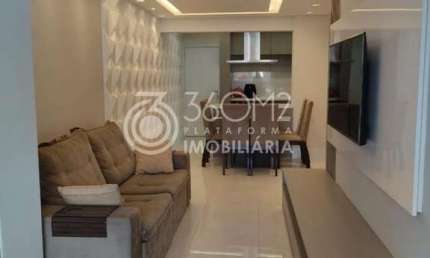 Apartamento para Venda em Santo André, Vila Assunção, 3 dormitórios, 1 suíte, 2 banheiros, 2 vagas