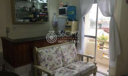 Apartamento para Venda em Itanhaém, Tupy, 1 dormitório, 1 banheiro, 2 vagas