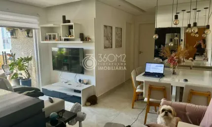 Apartamento para Venda em Santo André, Vila Valparaíso, 2 dormitórios, 1 suíte, 2 banheiros, 2 vagas