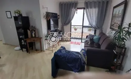 Apartamento para venda em santo andré, vila alzira, 3 dormitórios, 1 suíte, 2 banheiros, 2 vagas