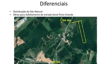 Terreno comercial à venda no Itinga, Araquari 