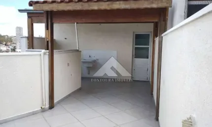 Cobertura com 2 dormitórios à venda, 73 m² por r$ 330.000,00 - vila junqueira - santo andré/sp