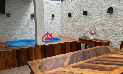 *Sobrado de Alto Padrão à Venda Parque São Domingos, 3 suítes, 4 vagas