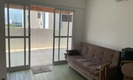 Apartamento com 1 quarto para alugar no Boqueirão, Santos , 65 m2 por R$ 4.200