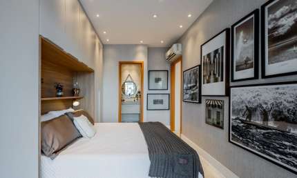 Apartamento com 2 quartos à venda no Encruzilhada, Santos 