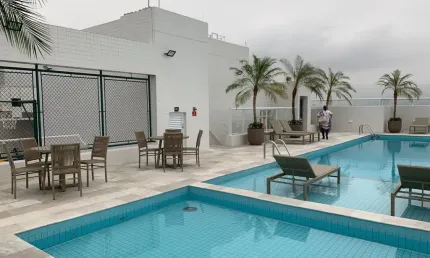 Apartamento com 2 quartos para alugar no Boqueirão, Santos 