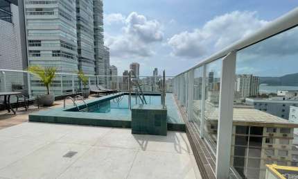 Apartamento com 2 quartos para alugar no Aparecida, Santos 