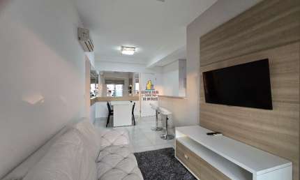 GONZAGA – LOCAÇÃO – 1 DORM FINAMENTE DECORADO – LAZER - SERVIÇOS