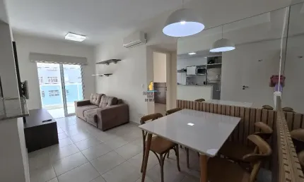 GONZAGA – LOCAÇÃO – 1 DORM FINAMENTE DECORADO – LAZER - SERVIÇOS