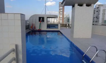 GONZAGA - VENDA E LOCAÇÃO- 4 DORMITORIOS 2 SUITES - 3 VAGAS - LAZER TOTAL